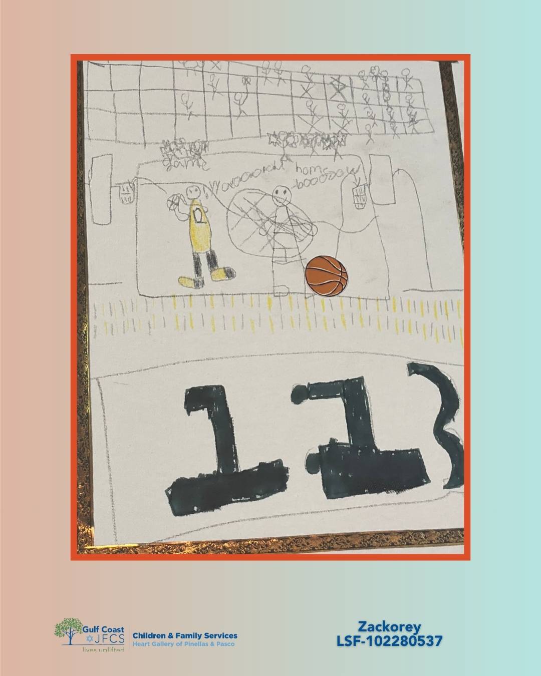 Pinellas-Pasco Heart Gallery logo, "A Program of Gulf Coast JFCS"