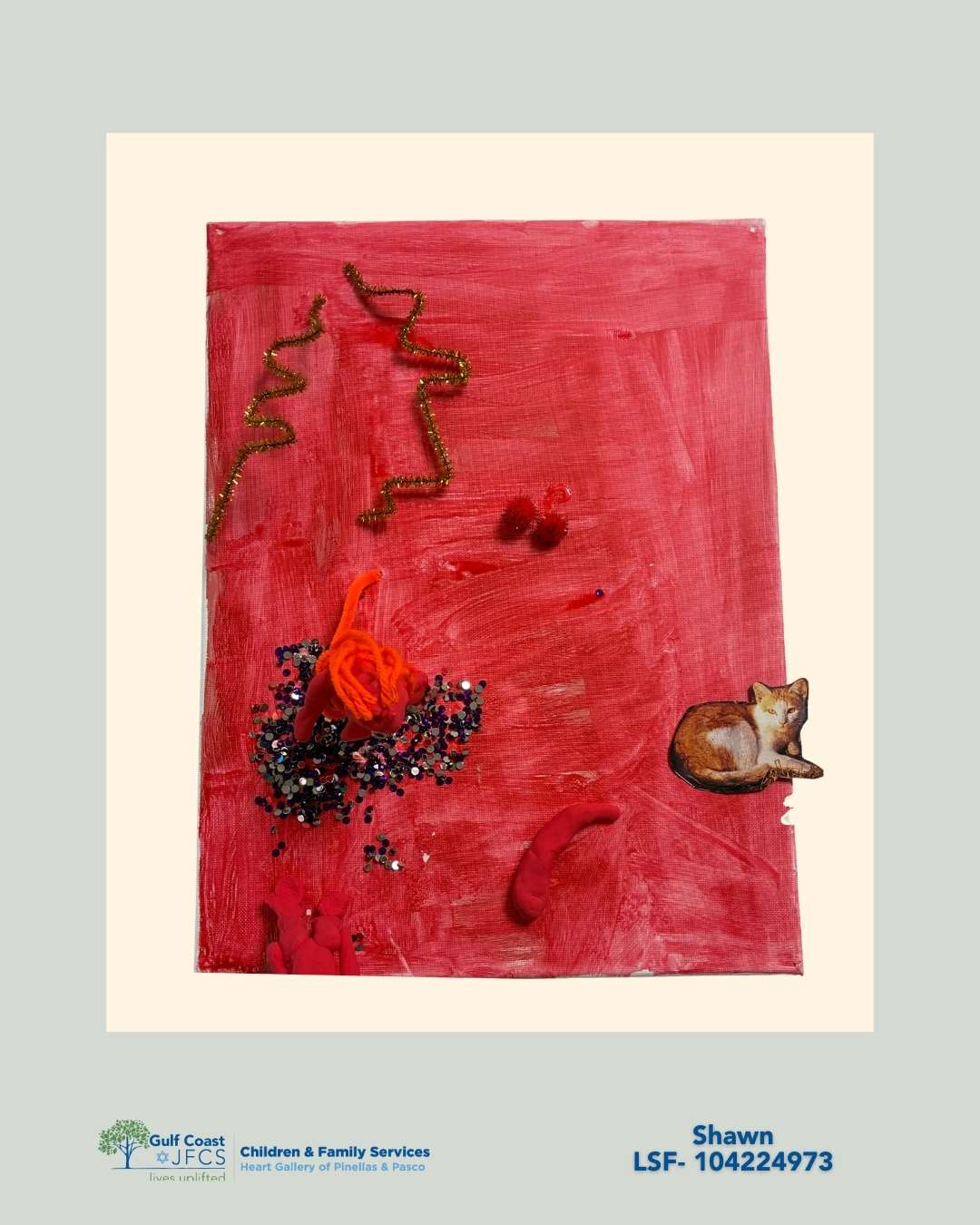 Pinellas-Pasco Heart Gallery logo, "A Program of Gulf Coast JFCS"