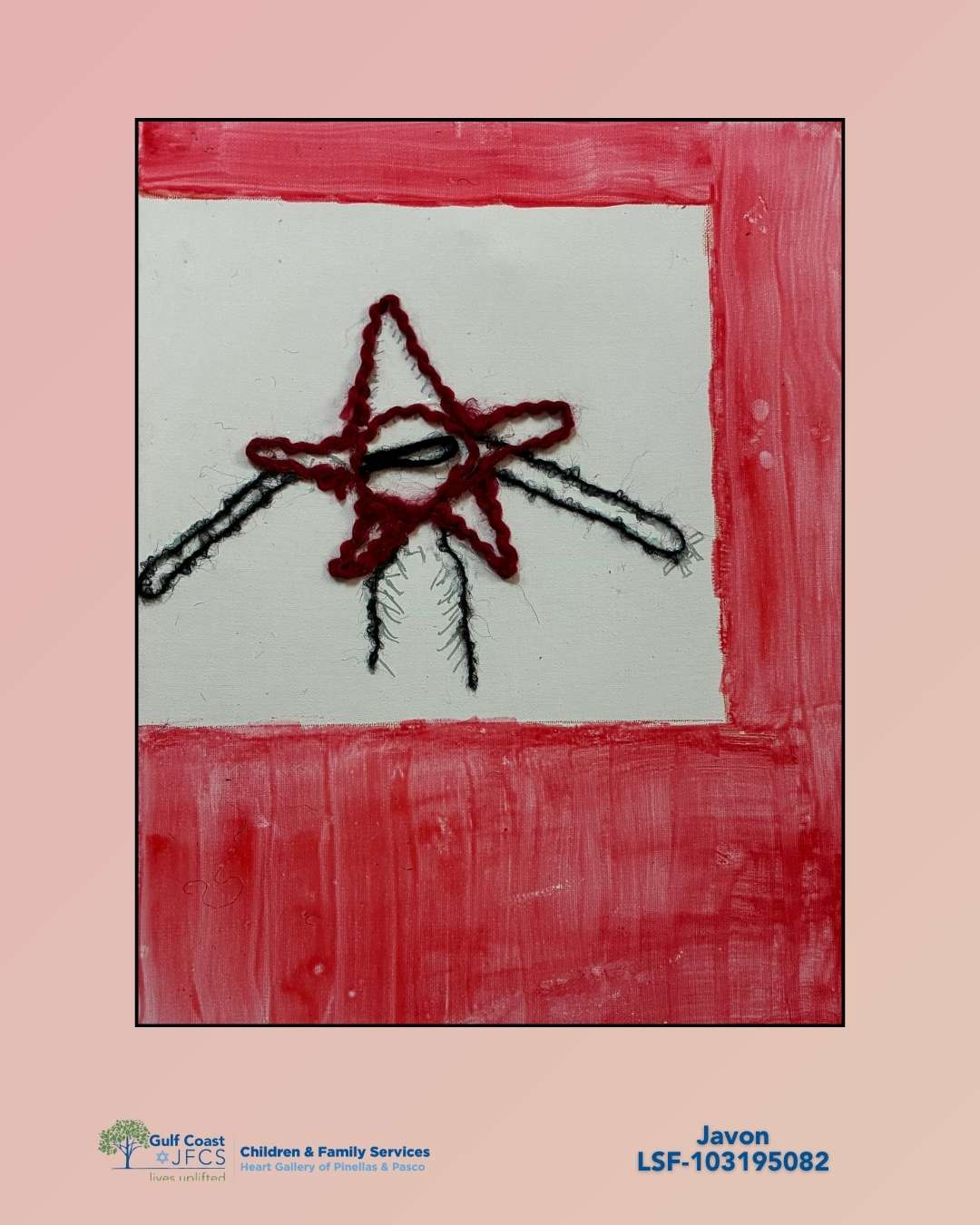 Pinellas-Pasco Heart Gallery logo, "A Program of Gulf Coast JFCS"